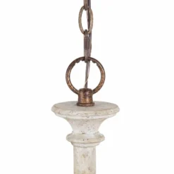 Izuell 27 1/2" Wide Weathered Gray White 6-Light Chandelier -Outlet The Radiantix Store izuell 27 and one half inch wide weathered gray white 6 light chandelier 507e5views3