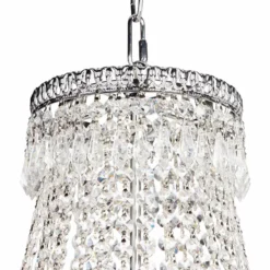 James Moder Ibiza 24"W Silver 11-Light Crystal Chandelier -Outlet The Radiantix Store james moder ibiza 24 inchw silver 11 light crystal chandelier 2g491views2
