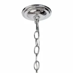 James Moder Murano 26" Wide Silver 6-Light Chandelier -Outlet The Radiantix Store james moder murano 26 inch wide silver 6 light chandelier 19j07views4