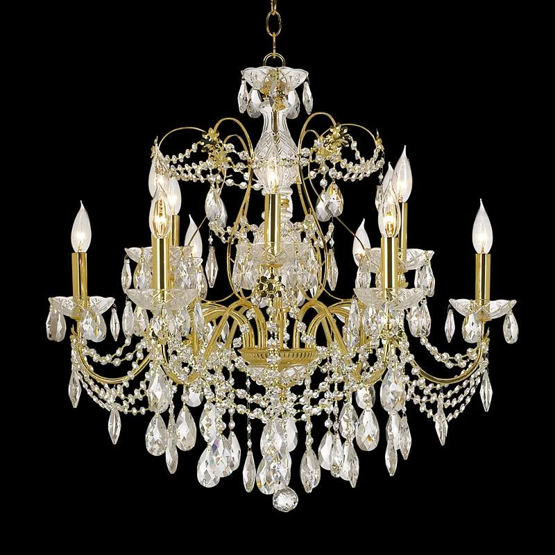 James R. Moder Belle Wave Twelve Light Chandelier 4 James R. Moder Belle Wave Twelve Light Chandelier - Image 2