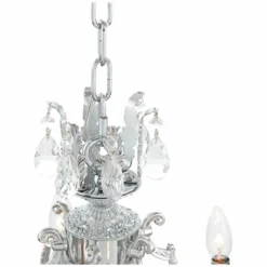 James R. Moder Brindisi 28" Wide Silver 12-Light Chandelier -Outlet The Radiantix Store james r moder brindisi 28 inch wide silver 12 light chandelier 45n73views1