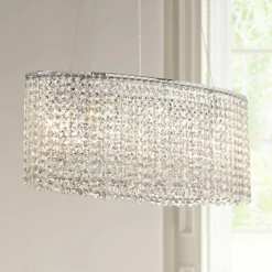 James R. Moder Clear Imperial Crystal 5-Light Chandelier