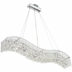 James R. Moder Crystal Wave 36" Contemporary Chandelier -Outlet The Radiantix Store james r moder crystal wave 36 inch contemporary chandelier 49774views1