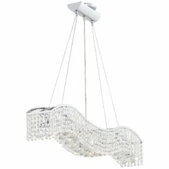 James R. Moder Crystal Wave 36" Contemporary Chandelier -Outlet The Radiantix Store james r moder crystal wave 36 inch contemporary chandelier 49774views3