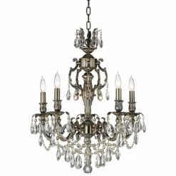 James R. Moder Sierra 20" Wide Antique Brass Chandelier -Outlet The Radiantix Store james r moder sierra 20 inch wide antique brass chandelier 3y574