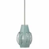 Jamie Young Talon 9"W Cornflower Blue Art Glass Mini Pendant