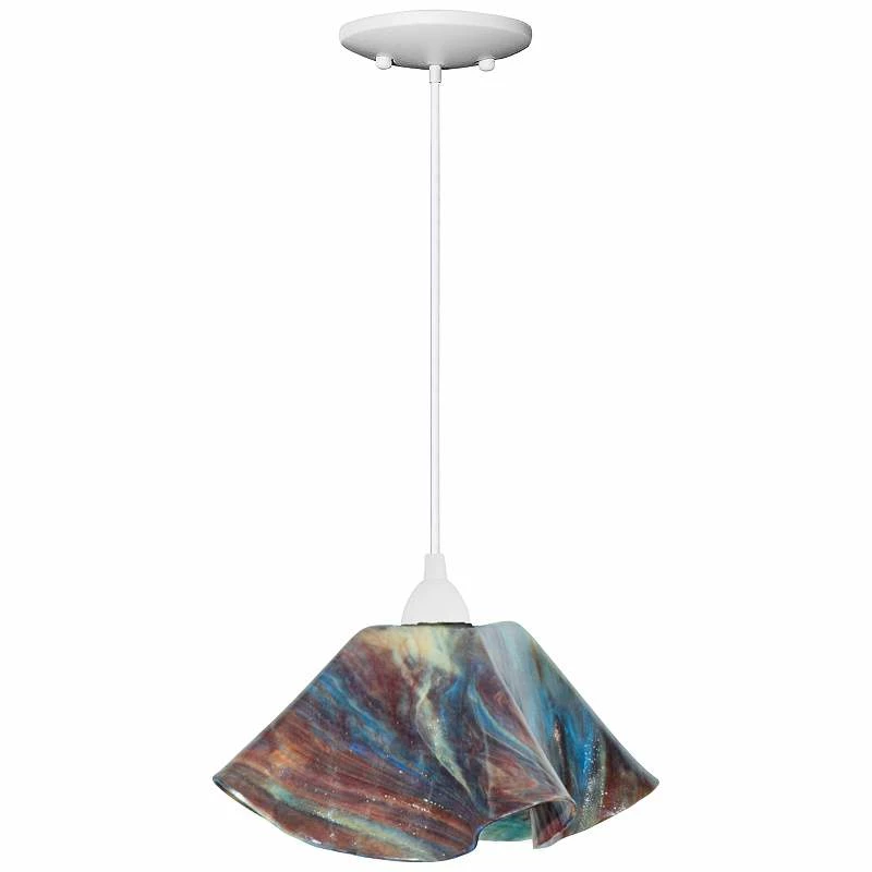 Jezebel Lily 11 Wide Daylily And White Mini Pendant 3 Jezebel Lily 11 Wide Daylily And White Mini Pendant