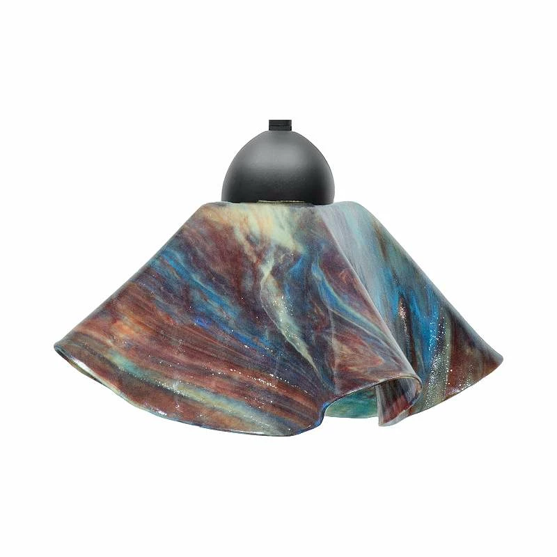 Jezebel Lily 8 1/2 Wide Daylily And Black Mini Pendant 4 Jezebel Lily 8 1/2 Wide Daylily And Black Mini Pendant - Image 2