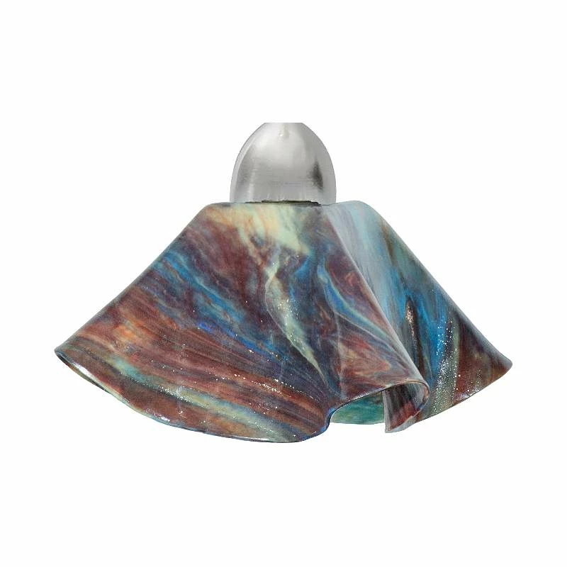 Jezebel Lily 8 1/2 Wide Daylily Nickel Mini Pendant 4 Jezebel Lily 8 1/2 Wide Daylily Nickel Mini Pendant - Image 2