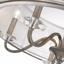 Golden Lighting Joia Collection 28 1/2" Wide Peruvian Silver Pendant 10 Golden Lighting Joia Collection 28 1/2" Wide Peruvian Silver Pendant -Outlet The Radiantix Store joia collection 28 and one half inch wide peruvian silver pendant 4w502views1