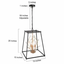 Jonas 15" Wide Black And Gold 3-Light Crystal Chandelier -Outlet The Radiantix Store jonas 15 inch wide black and gold 3 light crystal chandelier 159e3views5