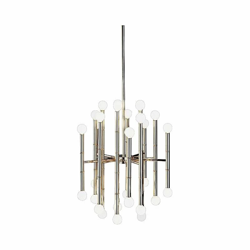 Jonathan Adler Meurice Collection 30-Light Nickel Chandelier 5 Jonathan Adler Meurice Collection 30-Light Nickel Chandelier - Image 3