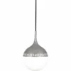 Jonathan Adler Rio 8" Wide Polished Nickel Mini Pendant