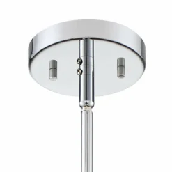 Juliette 7 3/4" Wide Chrome And K9 Crystal Mini Pendant -Outlet The Radiantix Store juliette 7 and three quarter inch wide chrome and k9 crystal mini pendant 53x06views2