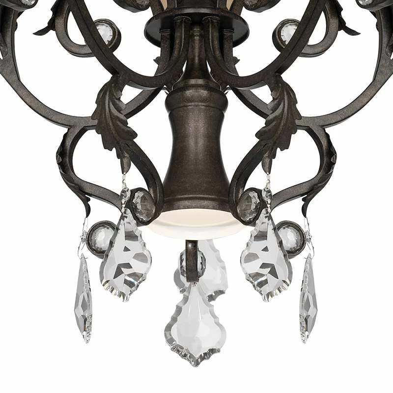Kathy Ireland Ramas De Luces Bronze 31" Wide Chandelier 8 Kathy Ireland Ramas De Luces Bronze 31" Wide Chandelier - Image 6