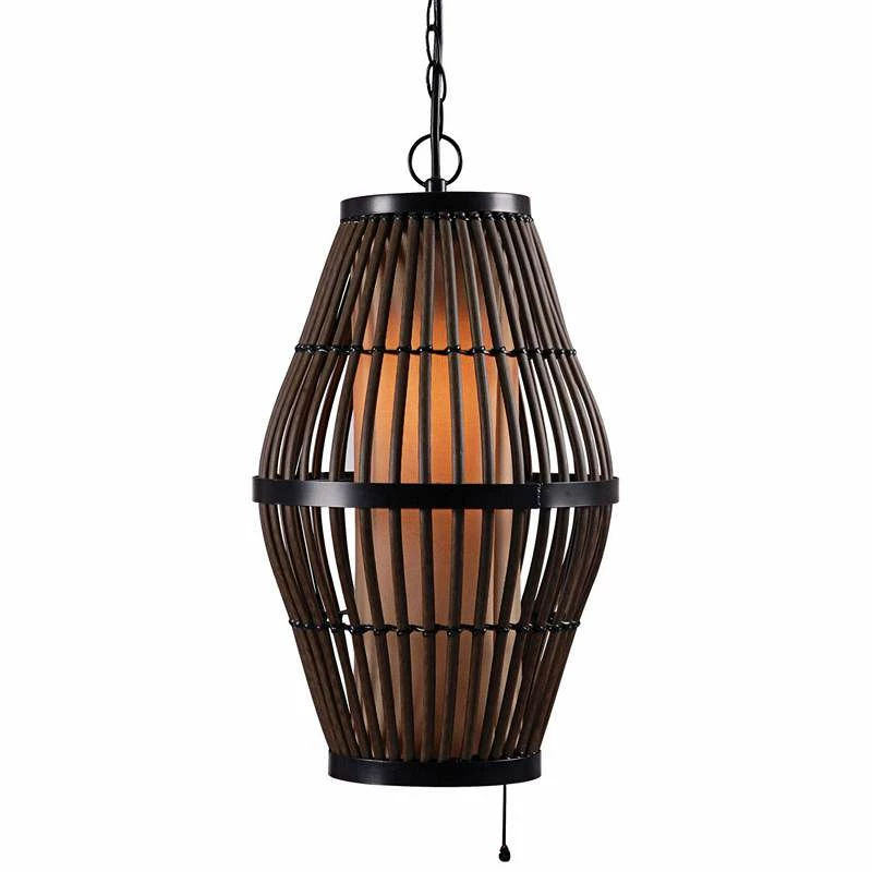 Kenroy Home Biscayne 12" Wide Black Outdoor Mini Pendant 4 Kenroy Home Biscayne 12" Wide Black Outdoor Mini Pendant - Image 2