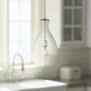 Kichler Beckett Everly 8 3/4" Wide Glass Mini Pendant -Outlet The Radiantix Store kichler beckett everly 8 and three quarter inch wide glass mini pendant 1c025cropped