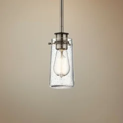 Kichler Braelyn 3 3/4" Wide Classic Pewter Mini Pendant