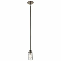Kichler Braelyn 3 3/4" Wide Classic Pewter Mini Pendant -Outlet The Radiantix Store kichler braelyn 3 and three quarter inch wide classic pewter mini pendant 35m05views1