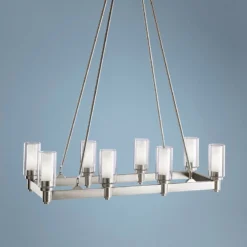 Kichler Circolo Silver Large Contemporary Chandelier