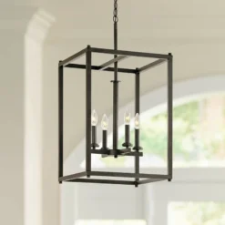 Kichler Crosby 16" Wide Olde Bronze 4-Light Foyer Pendant