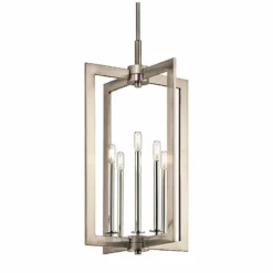 Kichler Cullen 18" Wide Classic Pewter 5-Light Foyer Pendant