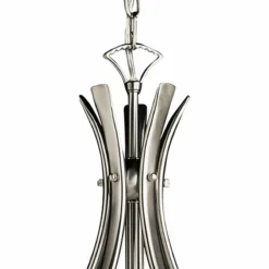 Kichler Dover 24" Wide Brushed Nickel Five Light Uplight Chandelier -Outlet The Radiantix Store kichler dover 24 inch wide brushed nickel five light uplight chandelier 63443views2