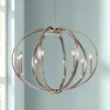 Kichler Elata 36"W Classic Pewter 8-Light Orbital Chandelier