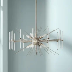 Kichler Eris 30" Wide Polished Nickel 8-Light Chandelier