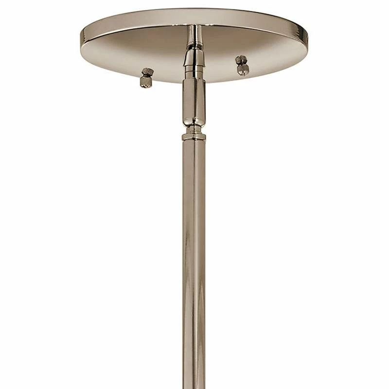 Kichler Eris 30" Wide Polished Nickel 8-Light Chandelier 6 Kichler Eris 30" Wide Polished Nickel 8-Light Chandelier - Image 4