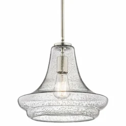 Kichler Everly 12 1/2" Wide Brushed Nickel Pendant Light