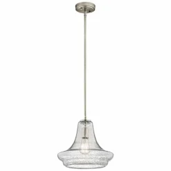 Kichler Everly 12 1/2" Wide Brushed Nickel Pendant Light 7 Kichler Everly 12 1/2" Wide Brushed Nickel Pendant Light -Outlet The Radiantix Store kichler everly 12 and one half inch wide brushed nickel pendant light 1t387views2