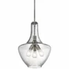Kichler Everly 16" Wide Brushed Nickel 3-Light Pendant