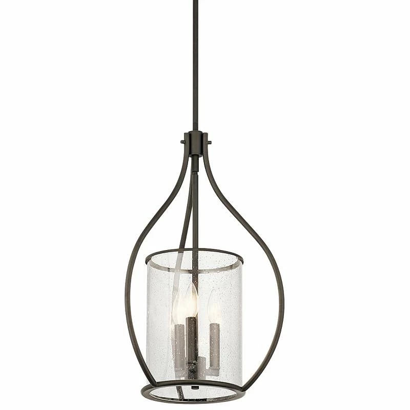 Kichler Fiona 15 1/4" Wide Olde Bronze 3-Light Foyer Pendant 4 Kichler Fiona 15 1/4" Wide Olde Bronze 3-Light Foyer Pendant - Image 2