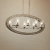 Kichler Grand Bank 16"W Antique Gray 8-Light Oval Chandelier -Outlet The Radiantix Store kichler grand bank 16 inchw antique gray 8 light oval chandelier 16w86cropped
