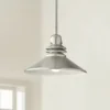 Kichler Grenoble 11"W Brushed Nickel 1-Light Mini Pendant 1 Kichler Grenoble 11"W Brushed Nickel 1-Light Mini Pendant -Outlet The Radiantix Store kichler grenoble 11 inchw brushed nickel 1 light mini pendant 76472cropped