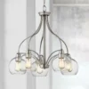 Kichler Harmony 26" Wide Brushed Nickel 5-Light Chandelier -Outlet The Radiantix Store kichler harmony 26 inch wide brushed nickel 5 light chandelier 42d54cropped