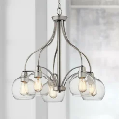 Kichler Harmony 26" Wide Brushed Nickel 5-Light Chandelier