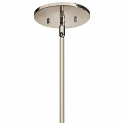 Kichler Ibis 15"W Polished Nickel And Brass Pendant Light -Outlet The Radiantix Store kichler ibis 15 inchw polished nickel and brass pendant light 64h40views2