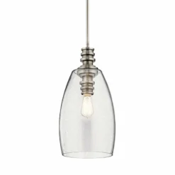 Kichler Lakum 10" Wide Classic Pewter Mini Pendant