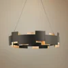Kichler Moderne 26 1/2" Wide LED Olde Bronze 2-Light Pendant -Outlet The Radiantix Store kichler moderne 26 and one half inch wide led olde bronze 2 light pendant 18p46cropped