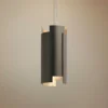 Kichler Moderne 5 1/2" Wide Olde Bronze LED Mini Pendant -Outlet The Radiantix Store kichler moderne 5 and one half inch wide olde bronze led mini pendant 64h38cropped