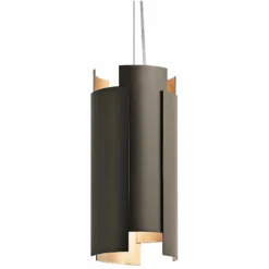 Kichler Moderne 5 1/2" Wide Olde Bronze LED Mini Pendant -Outlet The Radiantix Store kichler moderne 5 and one half inch wide olde bronze led mini pendant 64h38views2