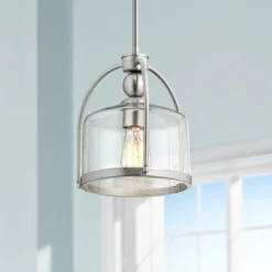 Kichler Omerta 9 1/2" Wide Brushed Nickel Mini Pendant
