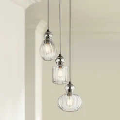 Kichler Riviera 18" Wide Oiled Bronze Multi Light Pendant