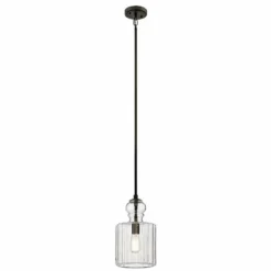 Kichler Riviera 7 3/4" Wide Olde Bronze Mini Pendant -Outlet The Radiantix Store kichler riviera 7 and three quarter inch wide olde bronze mini pendant 35n35views1