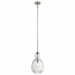 Kichler Riviera 9" Wide Brushed Nickel Mini Pendant 7 Kichler Riviera 9" Wide Brushed Nickel Mini Pendant -Outlet The Radiantix Store kichler riviera 9 inch wide brushed nickel mini pendant 35p11views1