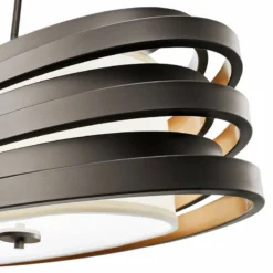 Kichler Roswell 37 1/4" Wide Oiled Bronze Modern Oval Pendant -Outlet The Radiantix Store kichler roswell 37 and one quarter inch wide oiled bronze modern oval pendant 3k399views1