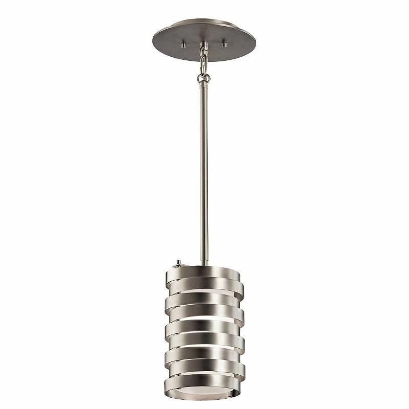 Kichler Roswell 5 1/4" Wide Nickel Mini Pendant 4 Kichler Roswell 5 1/4" Wide Nickel Mini Pendant - Image 2