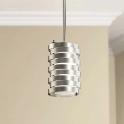 Kichler Roswell 5 1/4" Wide Nickel Mini Pendant